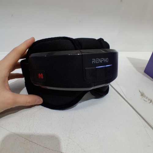 RENPHO EYERIS MASC EYE & HEAD RELIEF MASSAGER WITH COMPLETE EYE COVERAGE - BLACK (MODEL: R-WME01) image 2