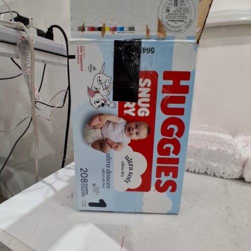 208PK HUGGIES SNUG & DRY DIAPERS - SIZE: 1 (8 LBS TO 14 LBS) - DISNEY image 3