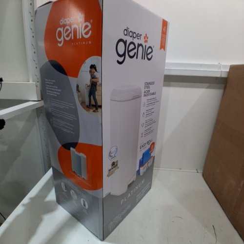 DIAPER GENIE SIGNATURE PLATINUM DIAPER PAIL - 27" - WHITE (MODEL: I000808) image 4