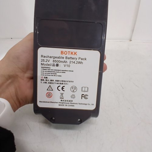 BOTKK RECHARGEABLE BATTERY PACK REPLACEMENT FOR DYSON V10 - 25.2 V 8500 MAH 214.2WH (MODEL: V10) image 2