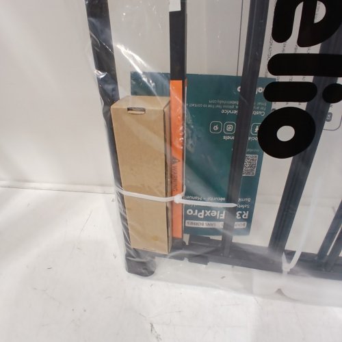 BABELIO HARDWARE MOUNTED SAFETY GATE - 29"-43" X 30" - BLACK (MODEL: BEBAM63) image 3