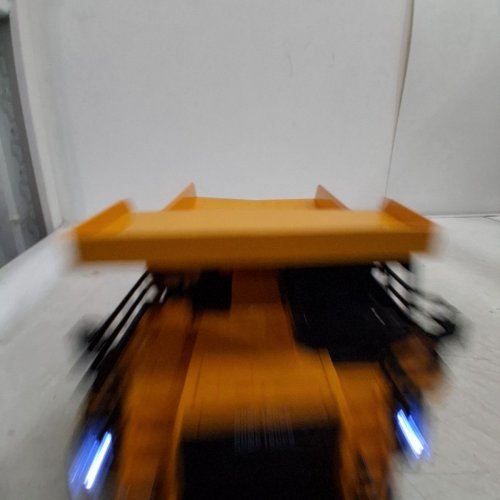 REMOTE CONTROL DUMP TRUCK WITH 9 CONTROLS - 2.4 GHZ - 1:18 - YELLOW/BLACK (MODEL: D93304/1/2) image 3