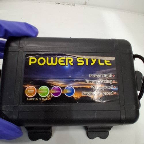 POWER STYLE TACTICAL FLASHLIGHT - BLACK image 3