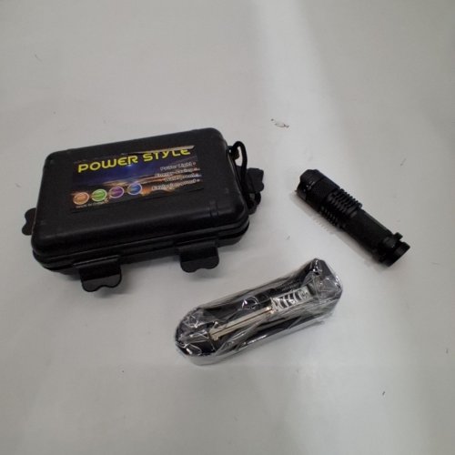 POWER STYLE TACTICAL FLASHLIGHT - BLACK image 4