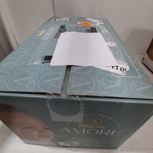 82PK PAMPERS AMORE ABSORBENT FRAGRANCE FREE DIAPERS - SIZE 1 - WHITE image 2