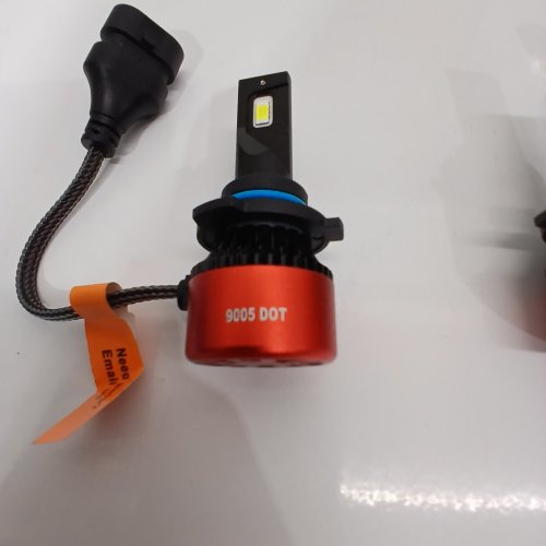 2PK FIREHAWK WATERPROOF PLUG & PLAY LED HEADLIGHT BULBS - 40000 LM, 6000 K - (MODEL: 9005 HB3) image 2
