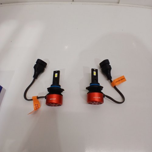 2PK FIREHAWK WATERPROOF PLUG & PLAY LED HEADLIGHT BULBS - 40000 LM, 6000 K - (MODEL: 9005 HB3) image 3