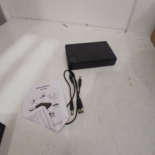 PORTABLE DC UPS POWER BANK POWER SUPPLY - 10400 MAH, 36W MAX,- BLACK (MODEL: DC1036P) image 4