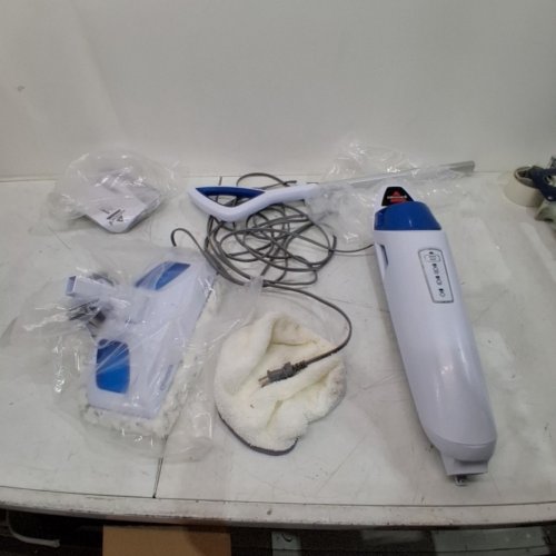 BISSELL POWERFRESH STEAM MOP - WHITE/BLUE (MODEL: 1940d) image 3