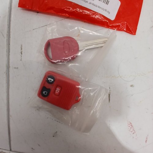 REPLACEMENT KEYLESS REMOTE KEY FOB FOR FORD/LINCOLN/MAZDA/MERCURY - 80 CHIP - RED image 3