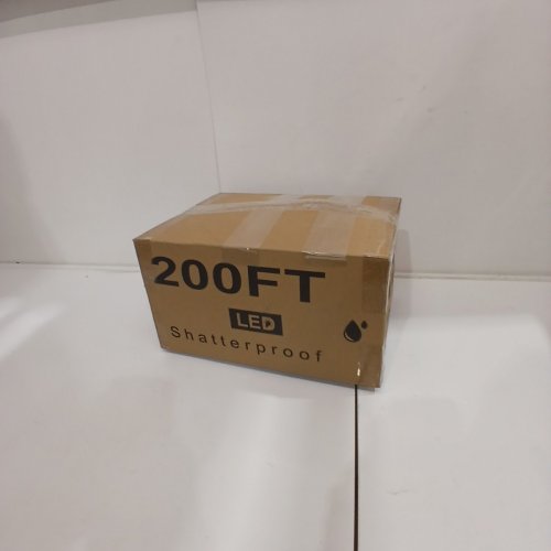 LED OUTDOOR STRING LIGHTS WITH SHATTERPROOF BLUBS - 200FT - WARM WHITE image 4