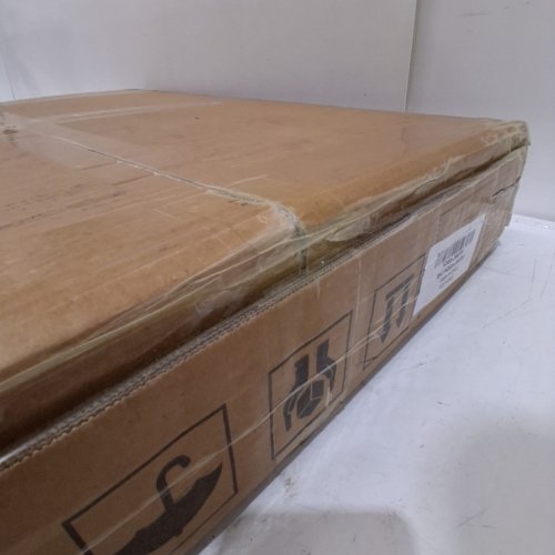 3-TIER END TABLE, INDUSTRIAL SOFA SIDE TABLE WITH ROUND METAL FRAME - 25.59" X 23.62" - GREY (MODEL:HOGA-JW0781) image 3