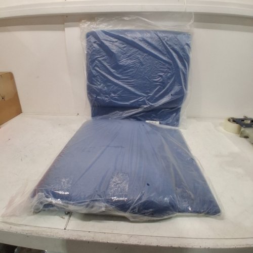 2PK THE SANCTUARY CHAIR BACK RESTS - 21" X 19" - BLUE image 4