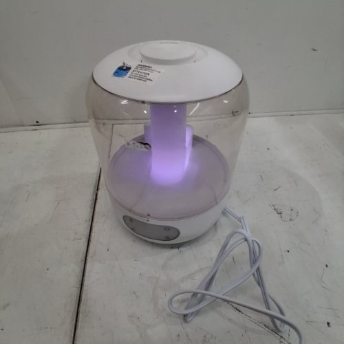 DREO QUIET COOL MIST EASY TO FILL AIR HUMIDIFIER WITH 360° NOZZLE - 3L - 10.24" X 7.68" - WHITE (MODEL: DR-HHM006) image 2
