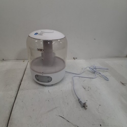 DREO QUIET COOL MIST EASY TO FILL AIR HUMIDIFIER WITH 360° NOZZLE - 3L - 10.24" X 7.68" - WHITE (MODEL: DR-HHM006) image 4