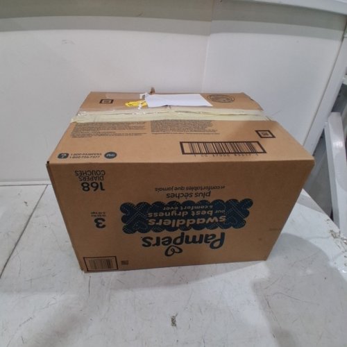 168PK PAMPERS SWADDLERS DISPOSABLE DIAPERS - SIZE 3 (13-26LBS) image 3
