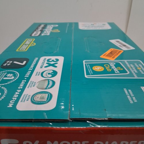 68PK PAMPERS BABY DRY ULTRA DIAPERS - SIZE 7 - ELMO image 3