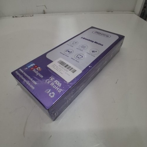 MAYZE ELECTRIC TOOTHBRUSH WITH PORTABLE DUST COVER - PURPLE image 3