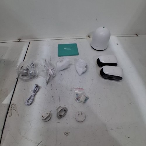 WUUK OUTDOOR WIRELESS 2K SECURITY CAMERA KIT WITH WIFI - WHITE (MODEL: Y0410 B0210 2N1) image 2