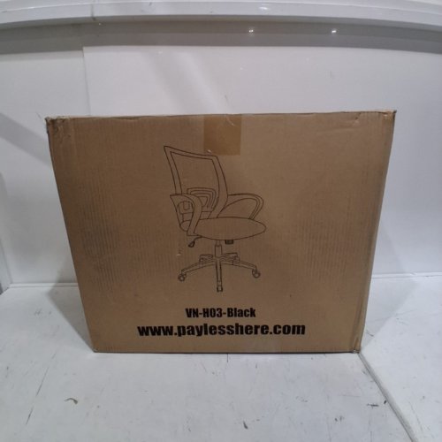 PAYLESSHERE MESH BACK OFFICE CHAIR - BLACK (MODEL: VN-H03-BLACK) image 4
