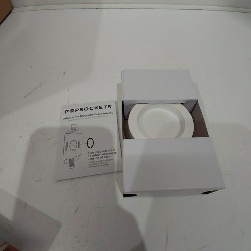 POPSOCKET MULTI-SURFACE SUCTION MAGSAFE PHONE MOUNT WITH MAGNETIC ADAPTER - METALLIC WHITE image 2