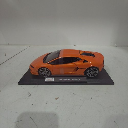 MAISTO SPECIAL EDITION 1:18 SCALE LAMBORGHINI TEMERARIO DIECAST CAR - ORANGE (MODEL: TEMERARIO) image 2