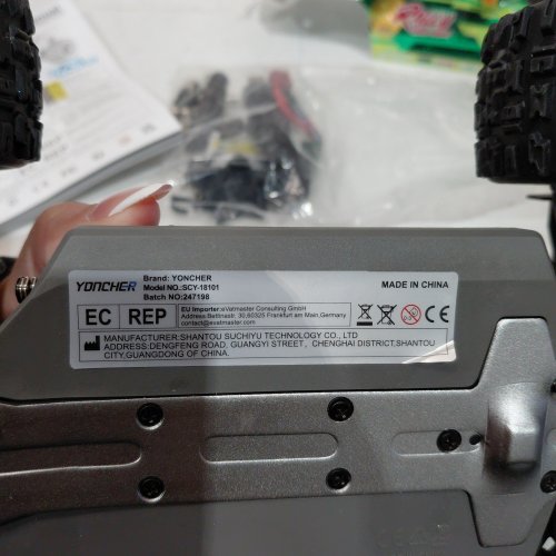 YONCHER BRUSHLESS REMOTE CONTROL HIGH SPEED OFF-ROAD TRUCK CRAWLER (MODEL: SCY-18101) image 2