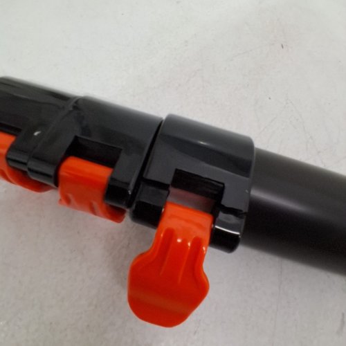 LIGHT BULB CHANGER POLE WITH TELESCOPIC EXTENSION - 5FT TO 16FT REACH - ORANGE/BLACK image 3