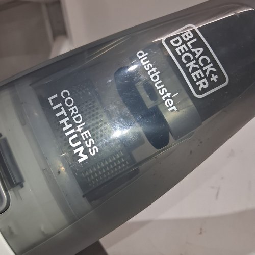 BLACK+DECKER DUSTBUSTER QUICK-CLEAN CORDLESS/RECHARGEABLE HANDHELD VACUUM CLEANER - WHITE/GREY (MODEL: HNVC215B10) image 4