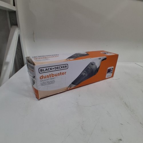 BLACK+DECKER DUSTBUSTER QUICK-CLEAN CORDLESS/RECHARGEABLE HANDHELD VACUUM CLEANER - WHITE/GREY (MODEL: HNVC215B10) image 5