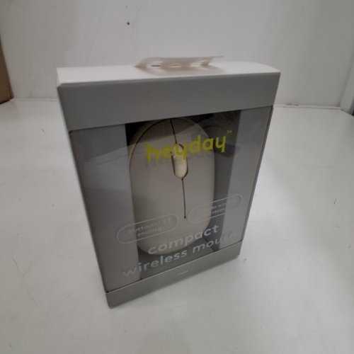 HEYDAY COMPACT WIRELESS MOUSE WITH BLUETOOTH AND USB RECEIVER - WARM GREY image 2