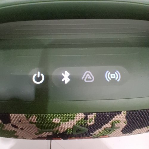 JBL BOOMBOX 4 WATERPROOF PORTABLE BLUETOOTH SPEAKER WITH AI SOUND BOOST - GREEN CAMO (MODEL: 02977-25-07120) image 2