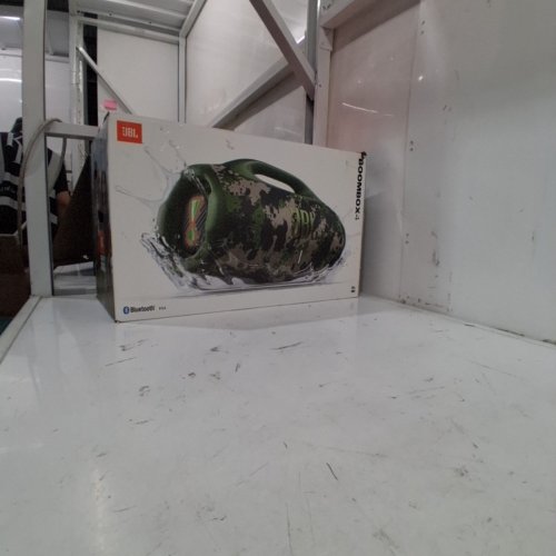 JBL BOOMBOX 4 WATERPROOF PORTABLE BLUETOOTH SPEAKER WITH AI SOUND BOOST - GREEN CAMO (MODEL: 02977-25-07120) image 7