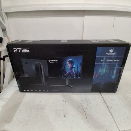 ACER PREDATOR 27" OLED GAMING MONITOR - 2560X1440 (WQHD), 0.03MS, 240HZ, 1000NITS HDR, AMD FREESYNC PREMIUM - BLACK (MODEL: X27U Z1BMIIPRX) image 10