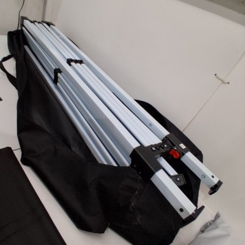GARVEE WATERPROOF WHEELED INSTANT POP UP CANOPY TENT - 10FT X 10FT - LIGHT GREY (MODEL: V2510092MXJ) image 3