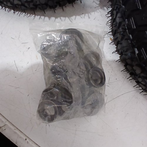2PK REPLACEMENT LAWNMOWER WHEELS FOR JOHN DEER CUB CADET - 15 X 5.00 X 6 - BLACK/YELLOW image 4