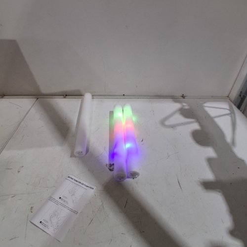 APPROX. 100PK SHQDD FOAM GLOW STICKS WITH 3 COLOR MODES FOR EVENTS AND PARTIES image 2