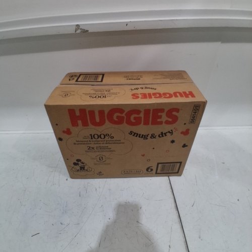 144PK HUGGIES SNUG AND DRY BABY DIAPERS - SIZE 6 - MICKEY MOUSE image 2