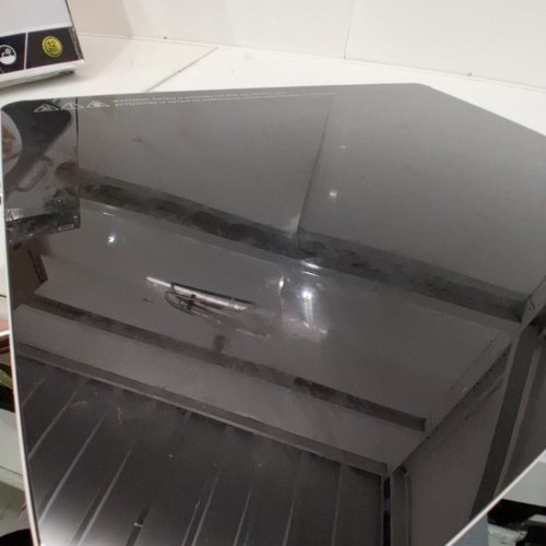 SALTON HOTRAY XL WARMING TRAY WITH TEMPERED GLASS - 400W -21" X 16" - BLACK - (MODEL: 2123123 / WT2148) image 4