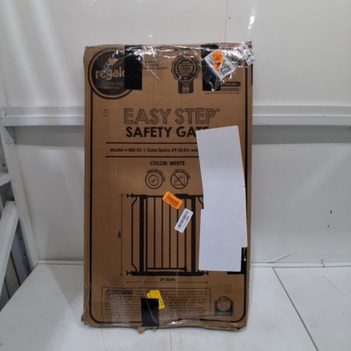 REGALO EASY STEP SAFETY GATE - 29"- 38.5"X30" - WHITE (MODEL: 1160-DS) image 4