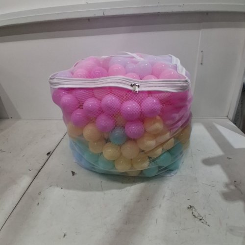 400PK AMAZON BASICS BPA FREE PLASTIC BALL PIT BALLS WITH STORAGE BAG - 2.3" image 2