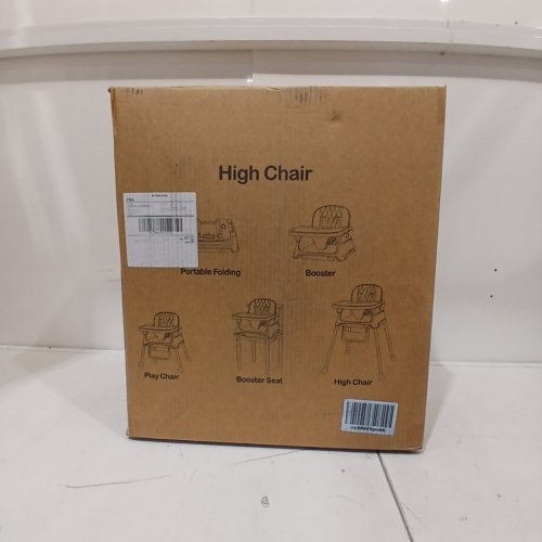SOOBABY 3-IN-1 ADJUSTABLE CONVERTIBLE BABY HIGH CHAIR FOR BABIES AND TODDLERS - 34" X 27" X 24" - GREY - (MODEL: HA-N009) image 4