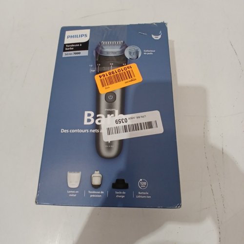 PHILIPS SERIES 7000 BEARD TRIMMER WITH 40 LOCK‑IN LENGTH SETTINGS - GREY (MODEL: BT7665/15) image 5