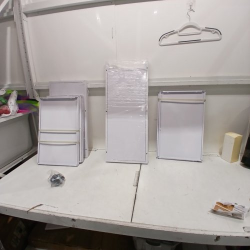 STORAGE CABINET ON WHEELS - 5 TIER - WHITE image 3
