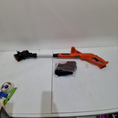 *TOOL ONLY* BLACK+DECKER STRING TRIMMER/EDGER - 10" - BLACK/ORANGE (MODEL: LST201-CA) image 3