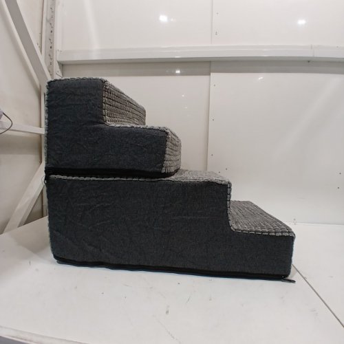SYTOPIA 4 STEPS HIGH-DENSITY FOAM FOLDABLE PET STAIRS - GREY image 4