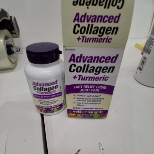 (30 CAPS) WEBBER NATURALS ADVANCED COLLAGEN + TURMERIC SUPPLEMENT image 2