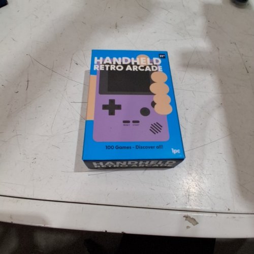 J'ADORE HANDHELD RETRO ARCADE CONSOLE - 100 GAMES - PURPLE - (MODEL: 851781) image 2