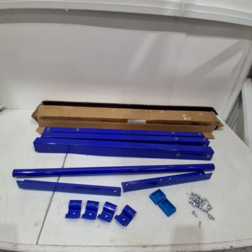 VEVOR MANUAL LIGHTWEIGHT CONCRETE SCREED/LEVELING TOOL - 96" - BLUE (MODEL: XSJ-2026-LZGD-009) image 3