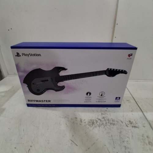 PDP RIFFMASTER WIRELESS GUITAR CONTROLLER FOR PLAYSTATION 4, 5 (PS4, PS5) - BLACK (MODEL: 052-024-BK) image 6